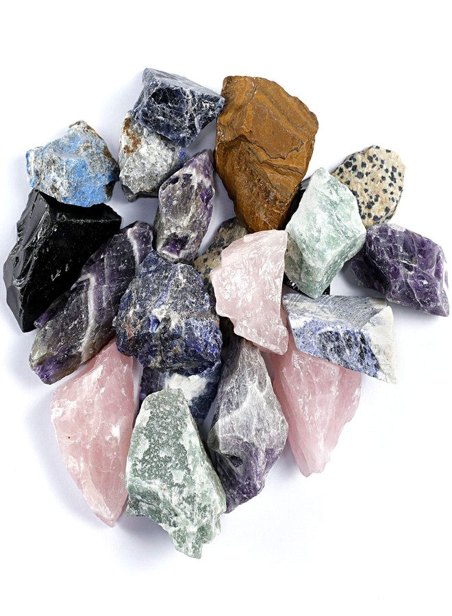 KomeStone Rough Raw Colorful Rocks & Rock Tumbler Polishing Refill Grits, High Performance Polishing Grits and Crystal Stones for Another Batch of Rocks Tumbling, Suitable for All Rock Tumblers - Image 2
